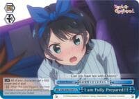 I am Fully Prepared!!! - Rent-A-Girlfriend - Weiss Schwarz card