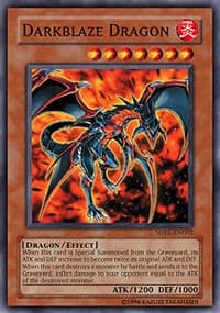 Darkblaze Dragon - Structure Deck: Rise of the Dragon Lords - YuGiOh card