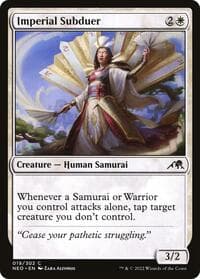 Imperial Subduer - Kamigawa: Neon Dynasty - Magic: The Gathering card