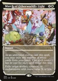 March of Otherworldly Light (Showcase) - Kamigawa: Neon Dynasty - Magic: The Gathering card