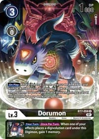 Dorumon (Alternate Art) - Next Adventure - Digimon Card Game card