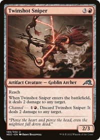 Twinshot Sniper - Kamigawa: Neon Dynasty - Magic: The Gathering card