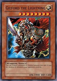 Gilford the Lightning - Structure Deck: Rise of the Dragon Lords - YuGiOh card