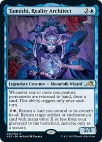 Tameshi, Reality Architect - Kamigawa: Neon Dynasty - Magic: The Gathering card
