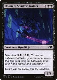 Dokuchi Shadow-Walker - Kamigawa: Neon Dynasty - Magic: The Gathering card