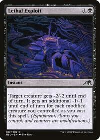 Lethal Exploit - Kamigawa: Neon Dynasty - Magic: The Gathering card