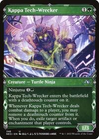 Kappa Tech-Wrecker (Showcase) - Kamigawa: Neon Dynasty - Magic: The Gathering card