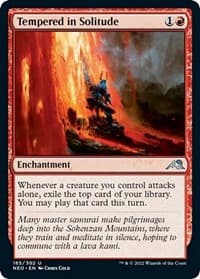 Tempered in Solitude - Kamigawa: Neon Dynasty - Magic: The Gathering card