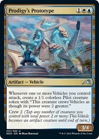 Prodigy's Prototype - Kamigawa: Neon Dynasty - Magic: The Gathering card