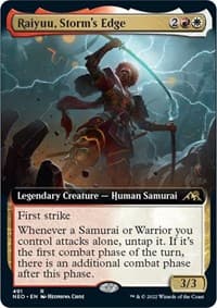 Raiyuu, Storm's Edge (Extended Art) - Kamigawa: Neon Dynasty - Magic: The Gathering card