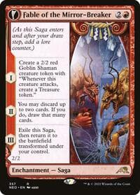 Fable of the Mirror-Breaker (Showcase) - Kamigawa: Neon Dynasty - Magic: The Gathering card