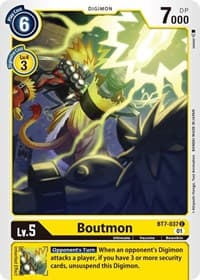Boutmon - Next Adventure - Digimon Card Game card