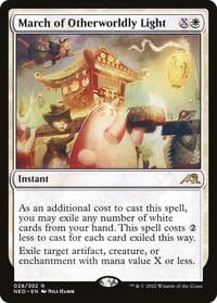 March of Otherworldly Light - Kamigawa: Neon Dynasty - Magic: The Gathering card