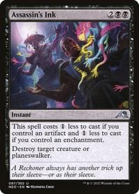 Assassin's Ink - Kamigawa: Neon Dynasty - Magic: The Gathering card