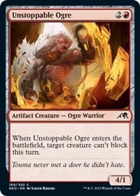 Unstoppable Ogre - Kamigawa: Neon Dynasty - Magic: The Gathering card