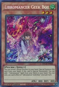 Libromancer Geek Boy - Battle of Chaos - YuGiOh card