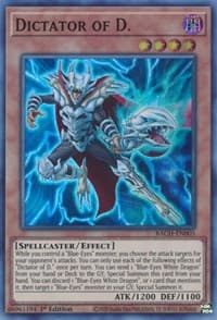 Dictator of D. - Battle of Chaos - YuGiOh card