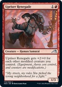 Upriser Renegade - Kamigawa: Neon Dynasty - Magic: The Gathering card