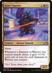 Asari Captain - Kamigawa: Neon Dynasty - Magic: The Gathering card