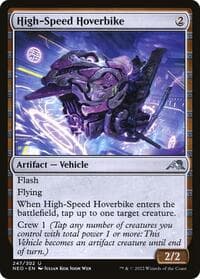 High-Speed Hoverbike - Kamigawa: Neon Dynasty - Magic: The Gathering card