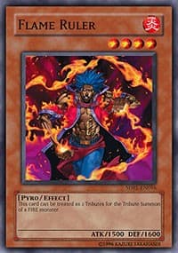 Flame Ruler - Structure Deck: Rise of the Dragon Lords - YuGiOh card