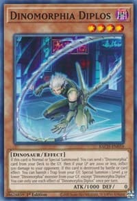 Dinomorphia Diplos - Battle of Chaos - YuGiOh card