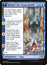 Behold the Unspeakable - Kamigawa: Neon Dynasty - Magic: The Gathering card