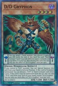 D/D Gryphon - Battle of Chaos - YuGiOh card