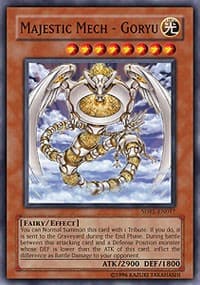 Majestic Mech - Goryu - Structure Deck: Rise of the Dragon Lords - YuGiOh card