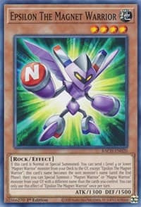 Epsilon The Magnet Warrior - Battle of Chaos - YuGiOh card
