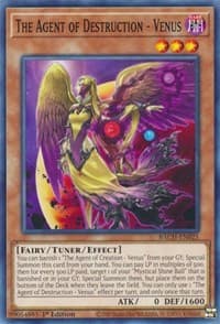 The Agent of Destruction - Venus - Battle of Chaos - YuGiOh card