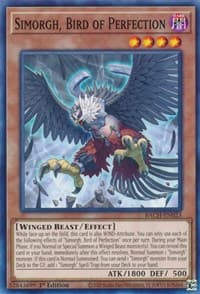 Simorgh, Bird of Perfection - Battle of Chaos - YuGiOh card