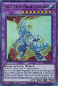 Blue-Eyes Tyrant Dragon - Battle of Chaos - YuGiOh card