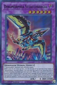 Dinomorphia Stealthbergia - Battle of Chaos - YuGiOh card