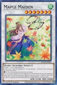 Maple Maiden - Battle of Chaos - YuGiOh card