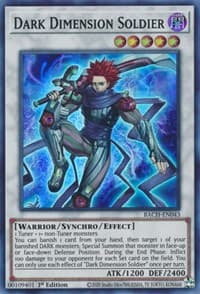 Dark Dimension Soldier - Battle of Chaos - YuGiOh card