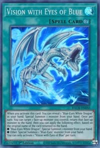 Vision with Eyes of Blue - Battle of Chaos - YuGiOh card
