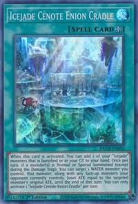 Icejade Cenote Enion Cradle - Battle of Chaos - YuGiOh card