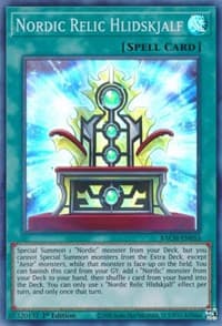 Nordic Relic Hlidskjalf - Battle of Chaos - YuGiOh card