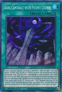 Dark Contract with Patent License - Battle of Chaos - YuGiOh card