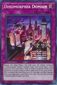 Dinomorphia Domain - Battle of Chaos - YuGiOh card