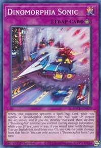 Dinomorphia Sonic - Battle of Chaos - YuGiOh card
