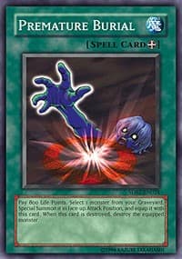 Premature Burial - Structure Deck: Rise of the Dragon Lords - YuGiOh card