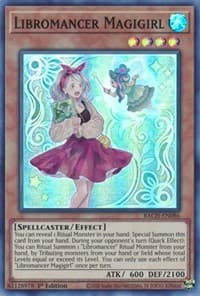 Libromancer Magigirl - Battle of Chaos - YuGiOh card