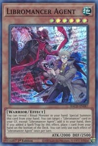 Libromancer Agent - Battle of Chaos - YuGiOh card