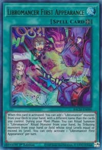 Libromancer First Appearance - Battle of Chaos - YuGiOh card