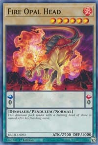 Fire Opal Head - Battle of Chaos - YuGiOh card