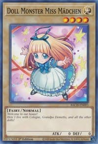 Doll Monster Miss Madchen - Battle of Chaos - YuGiOh card