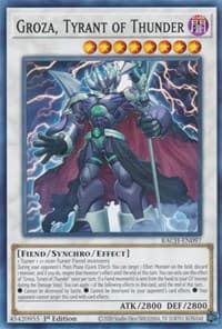 Groza, Tyrant of Thunder - Battle of Chaos - YuGiOh card