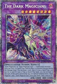 The Dark Magicians (Starlight Rare) - Battle of Chaos - YuGiOh card